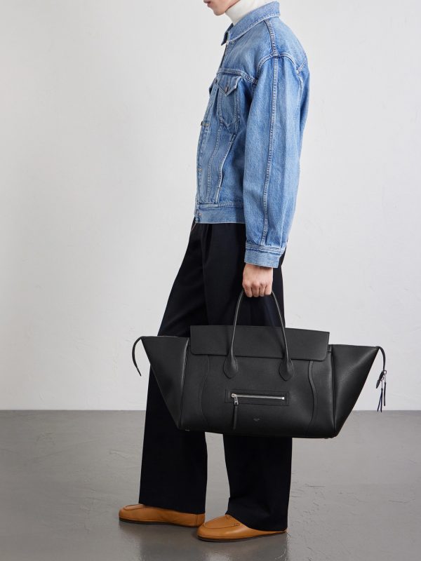 Luggage Full-Grain Leather Tote Bag - OU