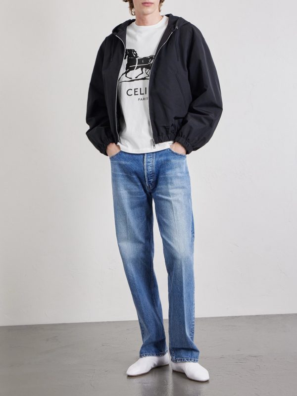 Logo-Print Cotton-Jersey T-Shirt - OU