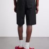 Straight-Leg Logo-Embroidered Cotton and Linen-Blend Shorts - BK Straight-Leg Logo-Embroidered Cotton and Linen-Blend Shorts - BK