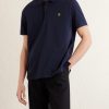Logo-Embroidered Cotton-Piqué Polo Shirt - FR