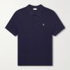 Logo-Embroidered Cotton-Piqué Polo Shirt