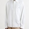 Logo-Embroidered Cotton-Twill Shirt - FR
