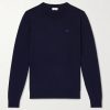 Embroidered Wool-Blend Sweater