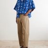 Scout Camp-Collar Printed Silk-Twill Shirt - OU Scout Camp-Collar Printed Silk-Twill Shirt - OU