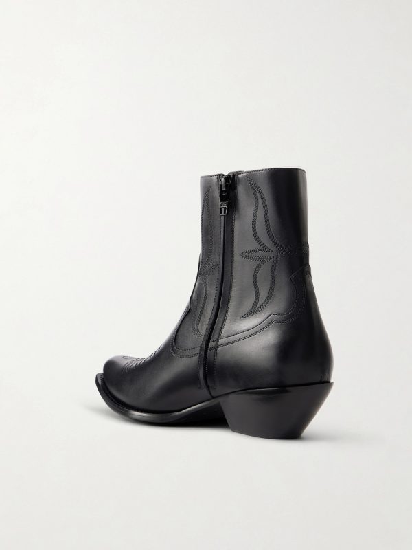 Leather Boots - BK