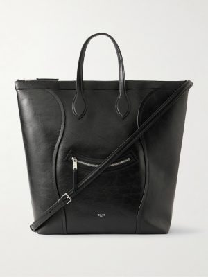 Cabas Medium Leather Tote Bag Cabas Medium Leather Tote Bag