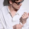 Square-Frame Acetate Sunglasses - BK Square-Frame Acetate Sunglasses - BK