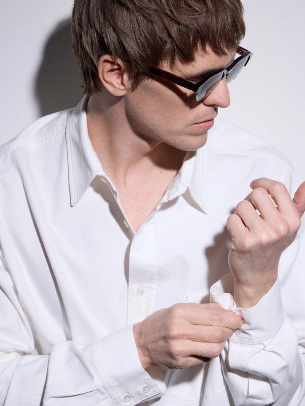 Square-Frame Acetate Sunglasses - BK Square-Frame Acetate Sunglasses - BK