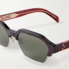 Square-Frame Acetate Sunglasses - CU Square-Frame Acetate Sunglasses - CU