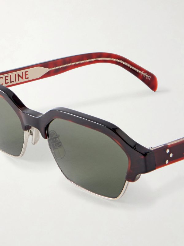Square-Frame Acetate Sunglasses - CU Square-Frame Acetate Sunglasses - CU