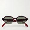 Square-Frame Acetate Sunglasses Square-Frame Acetate Sunglasses