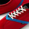 Velvet, Suede and Leather-Trimmed Stretch-Knit Sneakers - CU Velvet, Suede and Leather-Trimmed Stretch-Knit Sneakers - CU