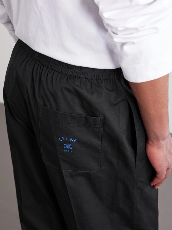 Straight-Leg Cotton and Linen-Blend Trousers - CU