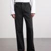 Straight-Leg Cotton and Linen-Blend Trousers - FR