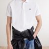 Logo-Embroidered Cotton-Piqué Polo Shirt - E2 Logo-Embroidered Cotton-Piqué Polo Shirt - E2