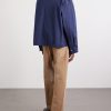 Logo-Embroidered Cotton and Linen-Blend Shirt - BK Logo-Embroidered Cotton and Linen-Blend Shirt - BK