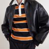 Striped Cotton-Jersey Polo Shirt - CU Striped Cotton-Jersey Polo Shirt - CU