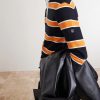 Striped Cotton-Jersey Polo Shirt - E2 Striped Cotton-Jersey Polo Shirt - E2
