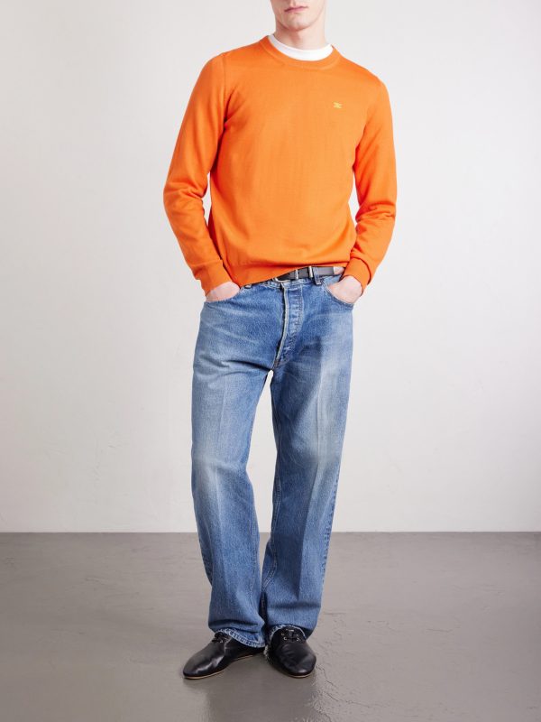 Crewneck Wool Sweater - OU Crewneck Wool Sweater - OU