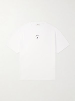 Logo-Embroidered Cotton-Jersey T-Shirt Logo-Embroidered Cotton-Jersey T-Shirt