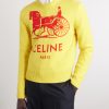 Cropped Logo-Intarsia Cashmere Sweater - FR Cropped Logo-Intarsia Cashmere Sweater - FR