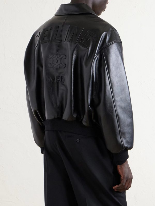 Teddy Leather Jacket - BK Teddy Leather Jacket - BK