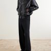Teddy Leather Jacket - OU Teddy Leather Jacket - OU