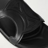 Triomphe Logo-Embossed Leather Slides - CU Triomphe Logo-Embossed Leather Slides - CU