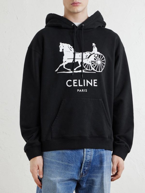 Logo-Print Cotton-Jersey Hoodie - FR Logo-Print Cotton-Jersey Hoodie - FR