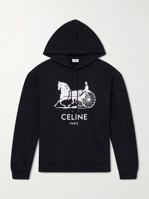Logo-Print Cotton-Jersey Hoodie Logo-Print Cotton-Jersey Hoodie