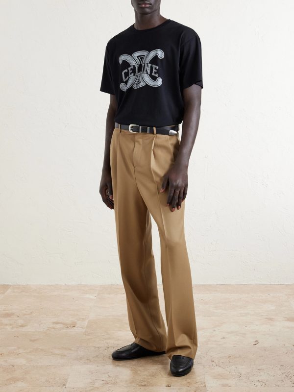 Logo-Print Cotton-Jersey T-Shirt - OU