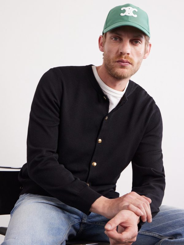 Triomphe Logo-Appliquéd Cotton Gabardine Baseball Cap - OU Triomphe Logo-Appliquéd Cotton Gabardine Baseball Cap - OU