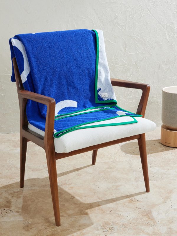 Cotton-Terry Jacquard Towel - OU Cotton-Terry Jacquard Towel - OU