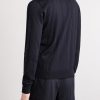 Silk and Cotton-Blend Polo Sweater - BK Silk and Cotton-Blend Polo Sweater - BK