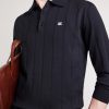 Silk and Cotton-Blend Polo Sweater - CU Silk and Cotton-Blend Polo Sweater - CU