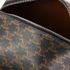 Leather-Trimmed Monogrammed Coated-Canvas Messenger Bag - E1 Leather-Trimmed Monogrammed Coated-Canvas Messenger Bag - E1