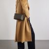 Leather-Trimmed Monogrammed Coated-Canvas Messenger Bag - OU Leather-Trimmed Monogrammed Coated-Canvas Messenger Bag - OU