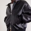 Leather Hooded Jacket - CU Leather Hooded Jacket - CU