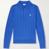 Polo Silk and Cotton-Blend Sweater Polo Silk and Cotton-Blend Sweater