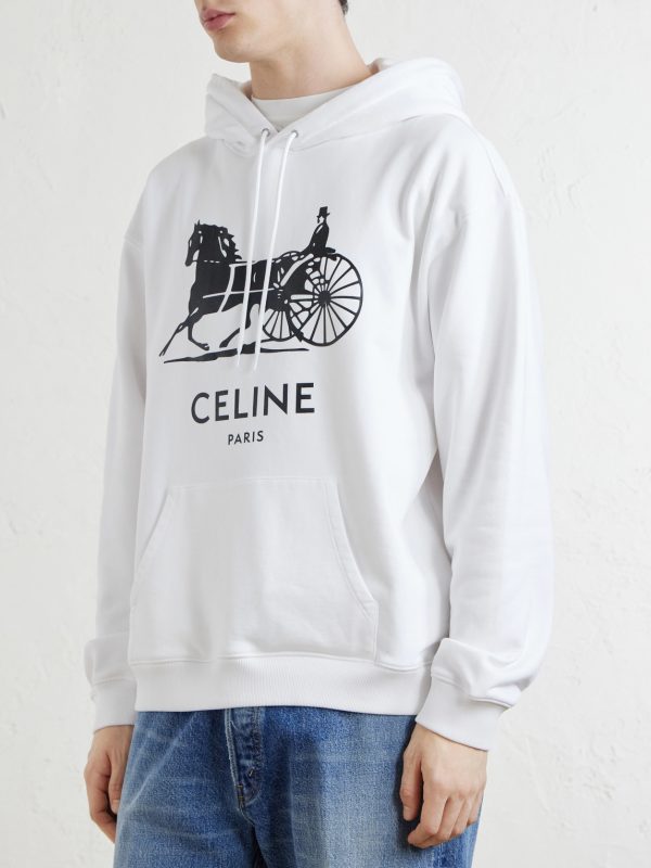 Logo-Print Cotton-Jersey Hoodie - FR Logo-Print Cotton-Jersey Hoodie - FR