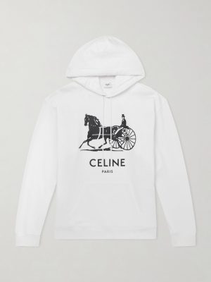 Logo-Print Cotton-Jersey Hoodie Logo-Print Cotton-Jersey Hoodie
