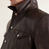 Leather Trucker Jacket - CU Leather Trucker Jacket - CU