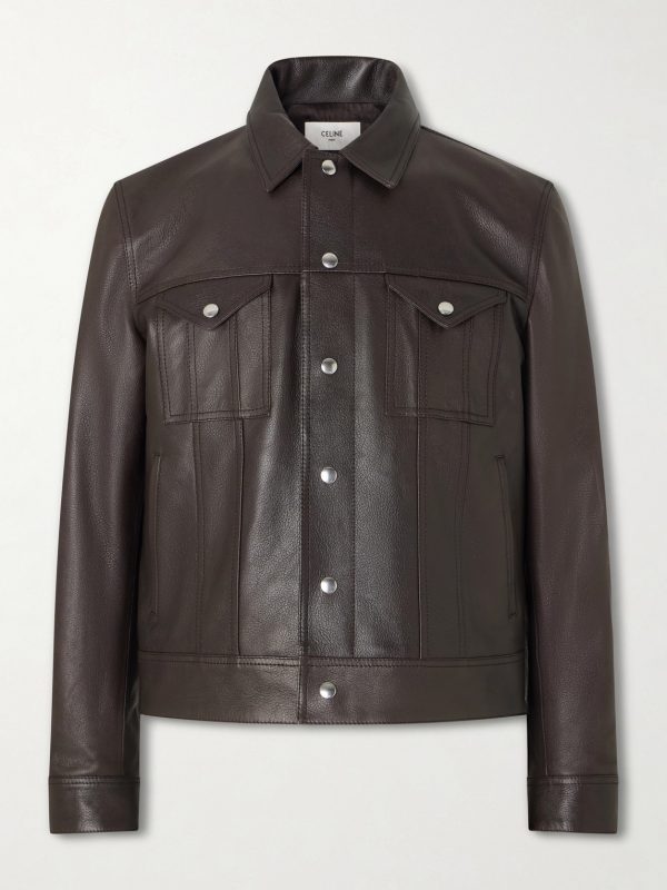 Leather Trucker Jacket Leather Trucker Jacket