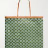 Triomphe Large Leather-Trimmed Printed Canvas Tote Bag - BK Triomphe Large Leather-Trimmed Printed Canvas Tote Bag - BK