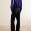 Teddy Logo-Embroidered Leather-Trimmed Wool-Blend Bomber Jacket - BK Teddy Logo-Embroidered Leather-Trimmed Wool-Blend Bomber Jacket - BK
