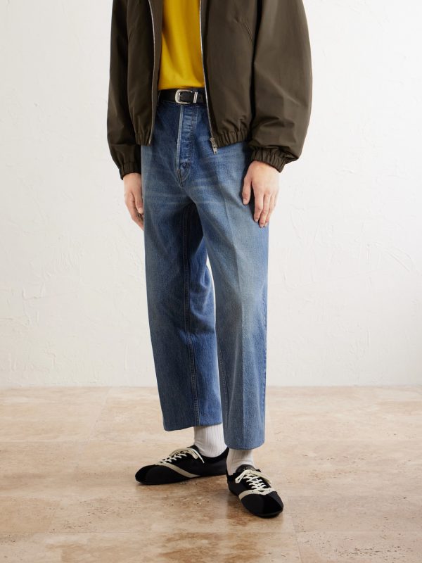 Leather-Trimmed Grosgrain Sneakers - OU