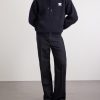 Hooded Logo-Embroidered Wool Zip-Up Cardigan - OU Hooded Logo-Embroidered Wool Zip-Up Cardigan - OU