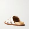 Pitea Logo-Jacquard Canvas Sandals - BK Pitea Logo-Jacquard Canvas Sandals - BK