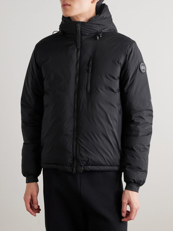 Lodge Packable Quilted Nylon-Ripstop Down Hooded Jacket - FR Lodge Packable Quilted Nylon-Ripstop Down Hooded Jacket - FR