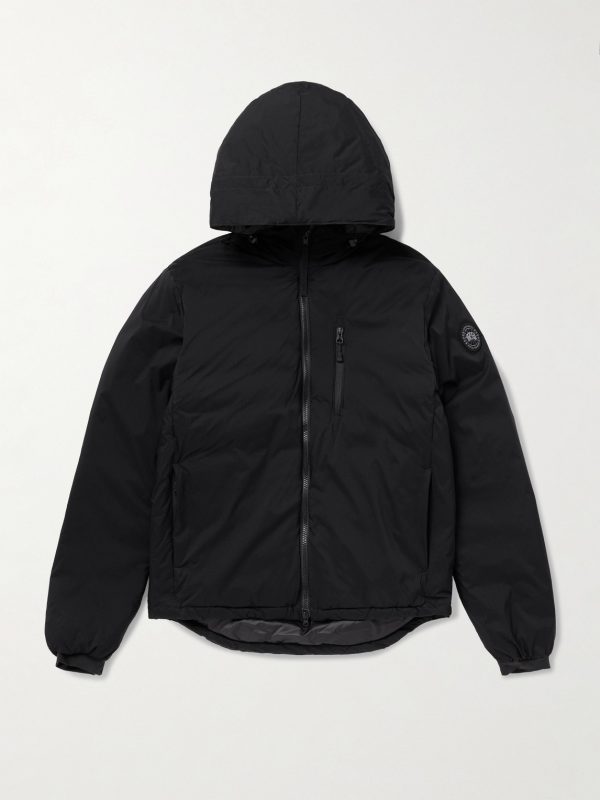 Lodge Packable Quilted Nylon-Ripstop Down Hooded Jacket Lodge Packable Quilted Nylon-Ripstop Down Hooded Jacket